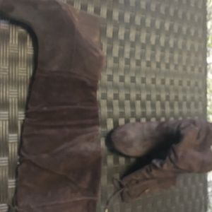 INC (International Concepts) Suede Heeled Boots